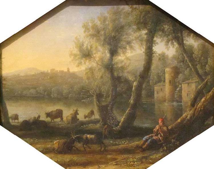 Claude Lorrain Pastoral Landscape oil painting picture
